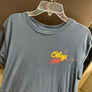 Obey Navy T-Shirt